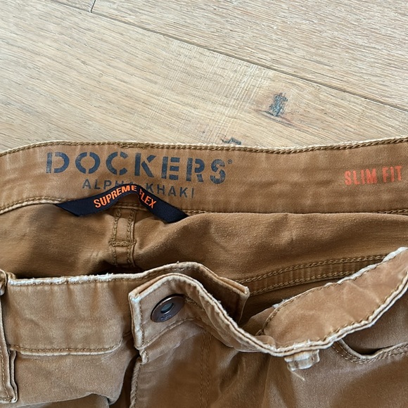 Dockers slim fit alpha khaki - Picture 2 of 6